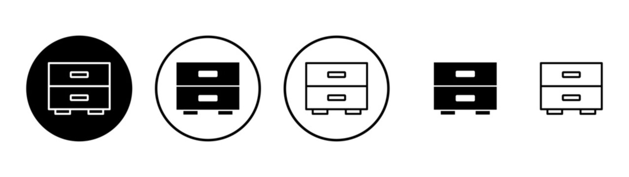 Archive folders icon vector. Document vector icon. Archive storage icon.