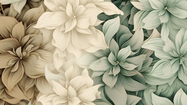 Elegant vintage blue floral border with classical ornaments. Botanical pattern design on light background. Decorative frame for wedding invitation and luxury wallpaper.