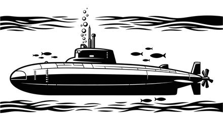 Submarine Underwater Sea Exploration © zulfa
