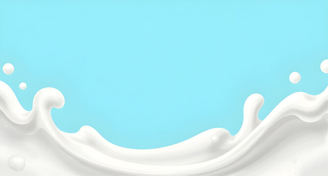 milk, splash, wave, glossy, white, abstract, liquid, flow, creamy, background, smooth, dynamic, fresh, purity, dairy, vector, illustration