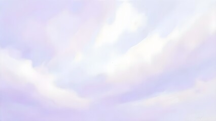Obraz premium Pale Lavender White Dreamy Oil Painting Abstract Background Fine Art Canvas