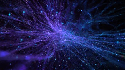Fototapeta premium Digital Network Data Burst