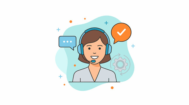 Customer Service Representative Delivering Professional Online Support and Communication Solutions