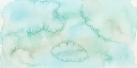 Blue abstract watercolor winter sky and ice texture background © RD Visuals