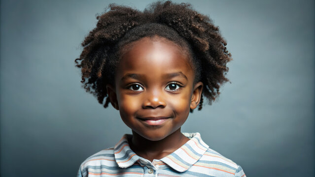 Little Girl Beaming With Joy