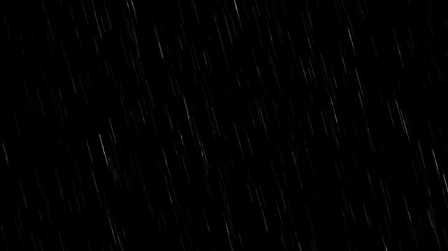 rain drops on black background