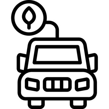 Eco-Unfriendly Transport Icon