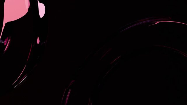 4K Abstract Pink Purple Glowing Lines Swirling Motion Background Loop Energetic Digital Art for Tech Presentations
