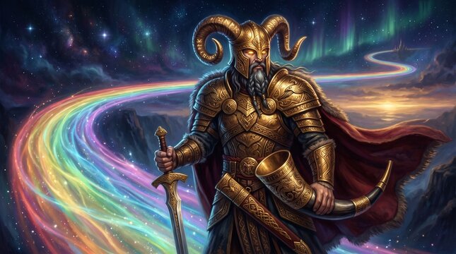 heimdall the watchful norse guardian