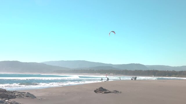 Sanctuary Piedra Viento Topocalma Chile landscape coast beach sea nature