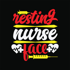 Obraz premium Resting nurse face 2