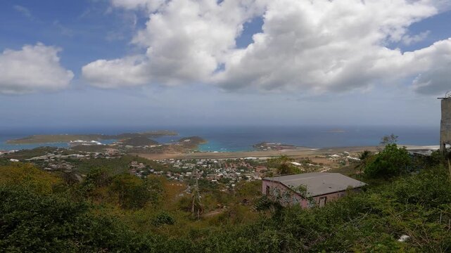 Cyril E King Airport USVI plane takeoff,