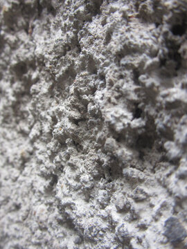 Perspective view of a rough concrete surface background for design