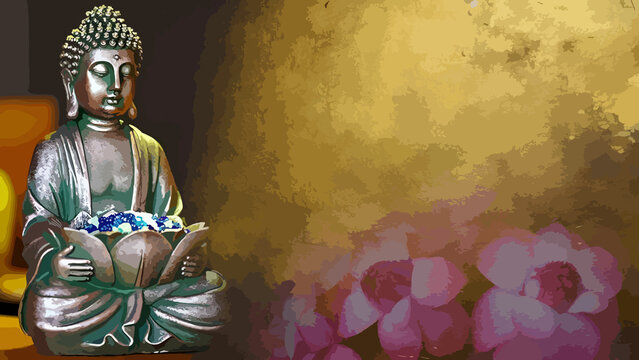Vesak Poya Spiritual Background