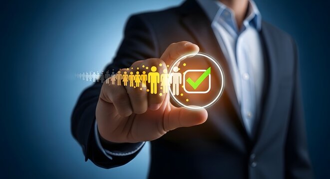 Hr technology selecting qualified candidates with digital recruitment and human resources