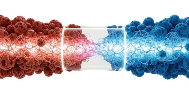 Cell membrane structure, semi permeable, biology