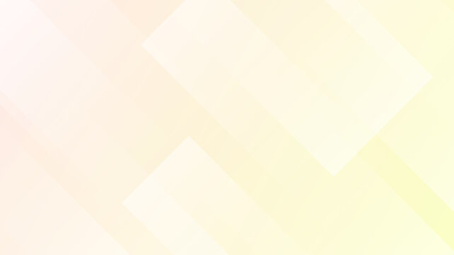 Modern abstract background with a gentle color gradient shifting from light pink to pale yellow, interspersed with faint, overlapping rectangular patterns