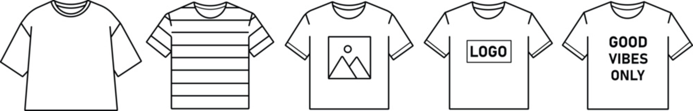 T shirt design templates and ideas for custom apparel