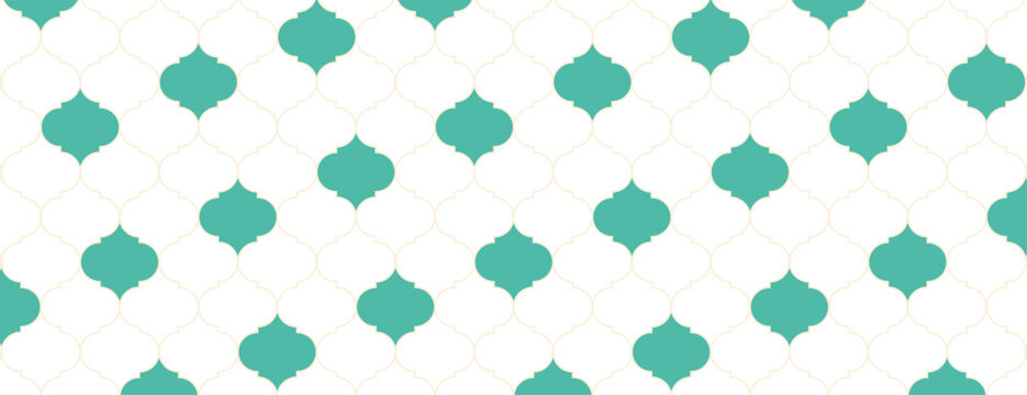 elegant islamic moroccaan frame pattern wallpaper design