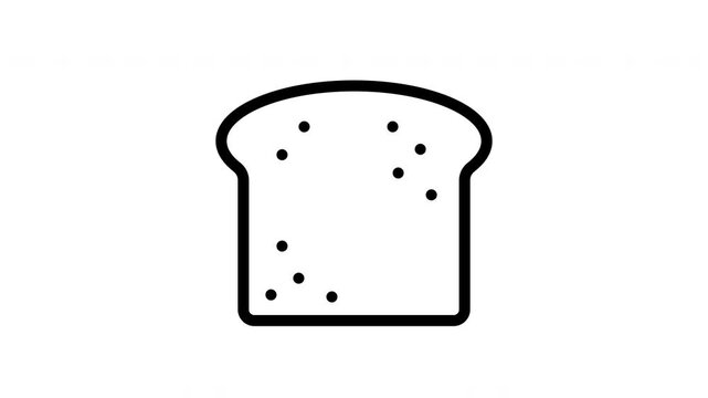 toast minimalist stroke animation