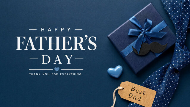 fathers day poster photography clean and professional