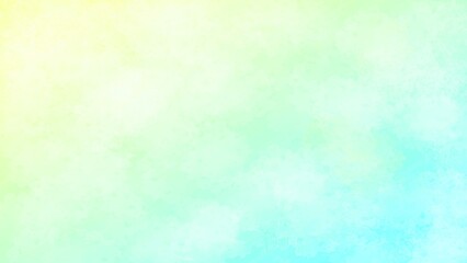 手描き水彩テクスチャのグラデーション背景素材 16:9サイズ © FREEDOM