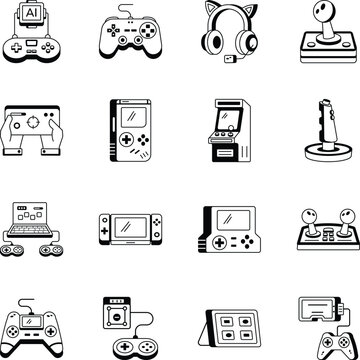 Collection of smart devices, wearable tech, and home gadgets for monitoring, fitness, and digital convenience. 

