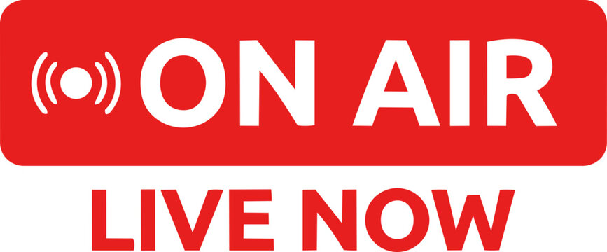 Live Now Status Indicator Icon