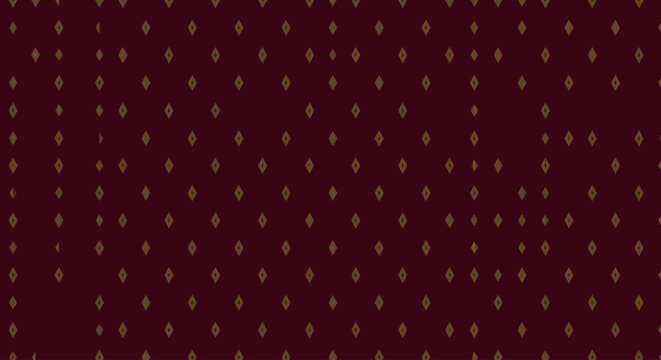 Dark red, burgundy, maroon seamless pattern, elegant gold dots texture, luxury background vector