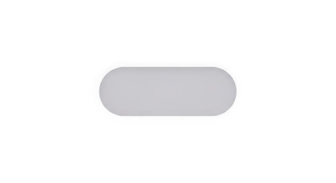 A gray rounded rectangle shape on a transparent background