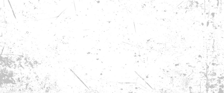 White textured background with grey scratches and speckles grunge