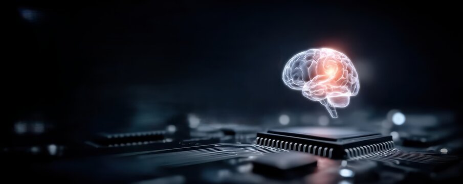 Each algorithm helps the ai model understand artificial intelligence as the machine undergoes a continuous learning cycle in a neon void.