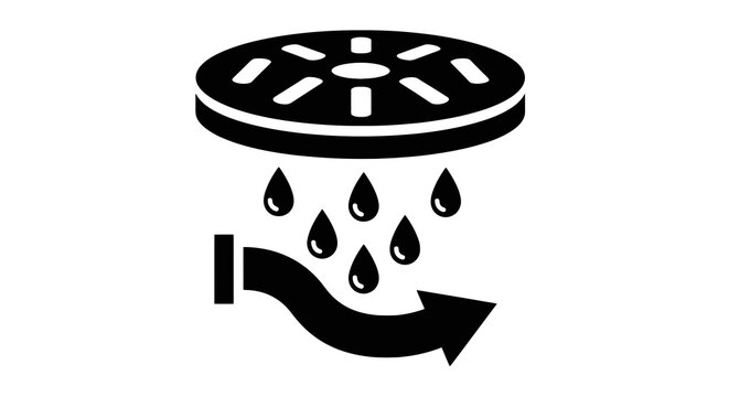 Water coming out of shower head.