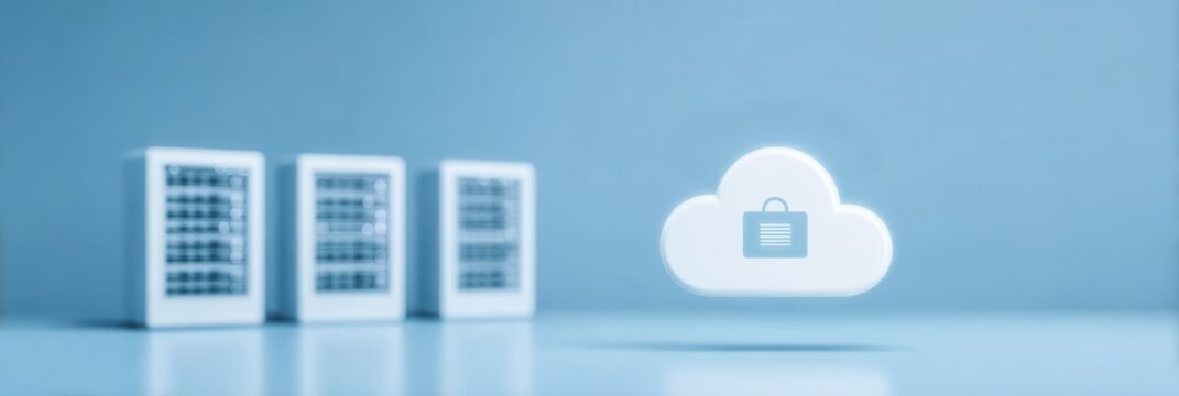 Data processing flows through a vast network as the infrastructure optimizes computing on a server cluster tied to an expansive cloud platform.