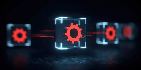 Naklejka premium Complex coding leads to a solution for an error, provided the system has enough control and programming validation to manage tasks.