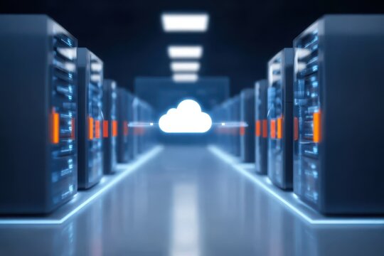 The infrastructure enables the platform to perform complex computing and processing via a network and a server cluster in the dark cloud.