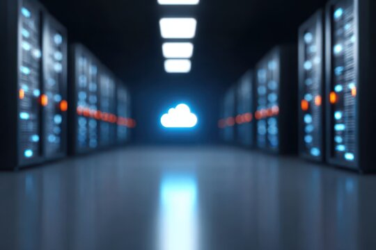 The infrastructure enables the platform to perform complex computing and processing via a network and a server cluster in the dark cloud.