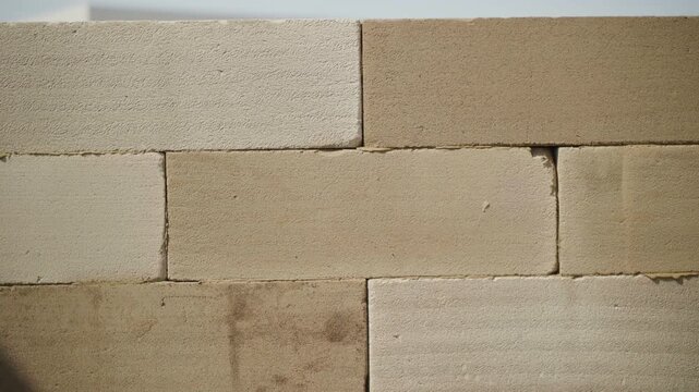 Concrete Blocks at a Construction Site