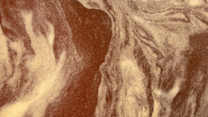 Fototapeta premium abstract coffee and milk foam swirl texture background