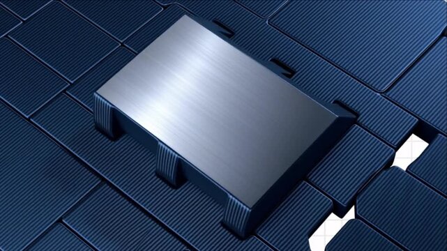 クリーンエネルギー技術における水素燃料電池スタックの結合プロセス背景ビデオ