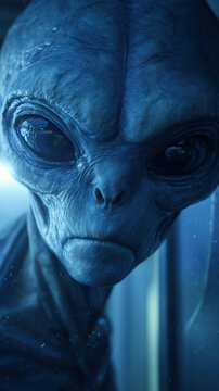 Alien in Containment Cell Under Military Surveillance