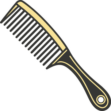 comb isolated on white background