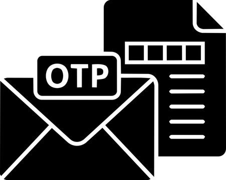 Secure OTP Code Verification Graphic