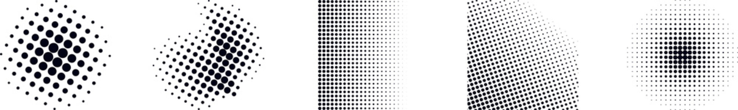 Realistic shadow drop of objects in different angles. Light effect of shadows on transparent background for mockup design, overlay and product display Circle and oval shadow set PNG
