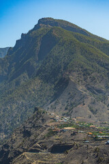 Obraz premium Landscape of Tijarafe (La Palma, Spain)