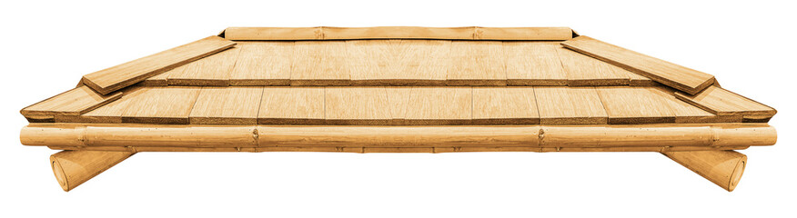 Japanese style bamboo roof © Ratchapon