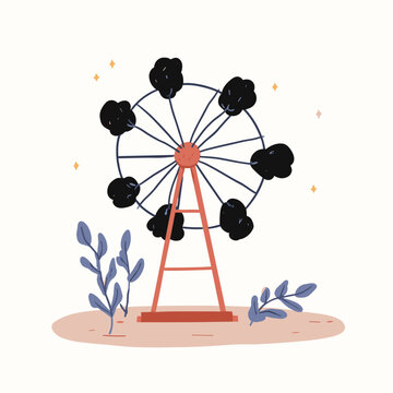 Modern Carbon Capture Fan in a Minimalist Geometric Design