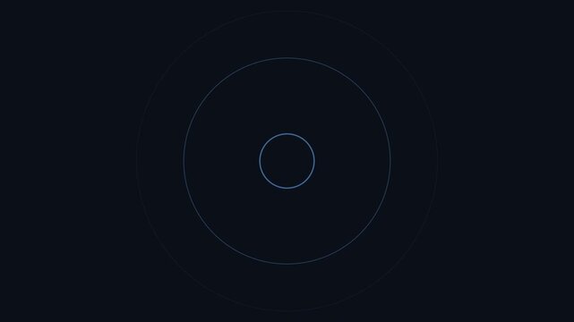 minimal water drop ripple loop animation