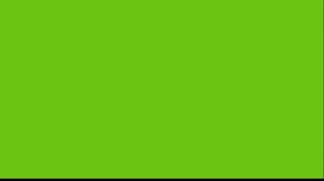 Solid green background with subtle gradient effect seamless loop vibrant color
