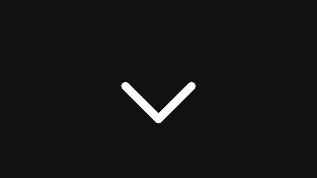 modern scrolling down arrow animation
